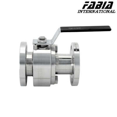 Fb High Temperature Sanitary Ball Valve Stainless Steel Smooth Surface Finish For Food And Beverage Industry
