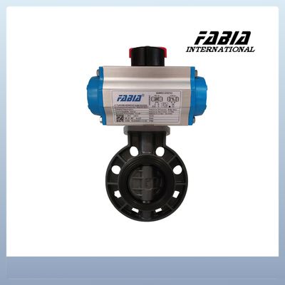 Pneumatic Soft Seal  Butterfly Valve Clamp PVC Valve Lightweight and Cost-Effective