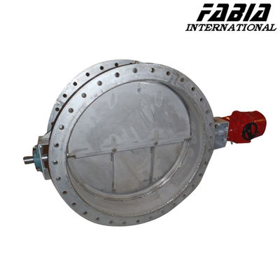4 นิ้ว 6 3 สแตนเลส วาล์วกระพริกไฟฟ้า Flanged