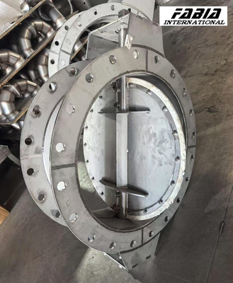 ก๊าซควันวาล์ว Butterfly Industrial Butterfly Valve แวลล์อากาศ