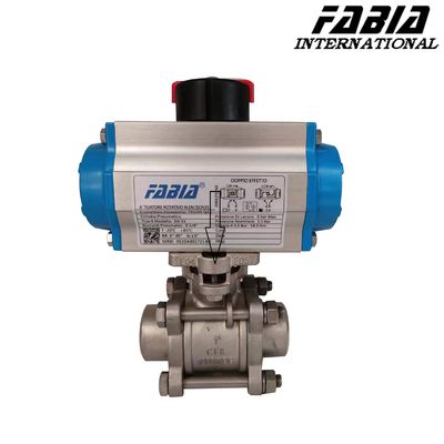 วาล์วอุตสาหกรรม FABIA วาล์วบอลสองชิ้น วาล์วบอลสแตนเลส